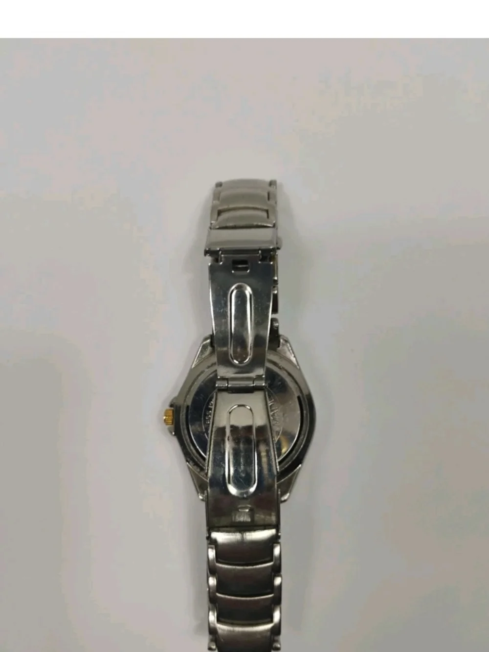 GUESS Two-Tone Gold Dial Stainless Steel Watch